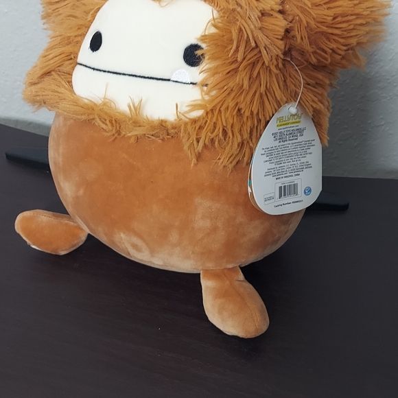 New Squishmallows Benny Bigfoot Brown Yeti Plush 8" Soft Stuffed Animal Monster - Picture 5 of 5